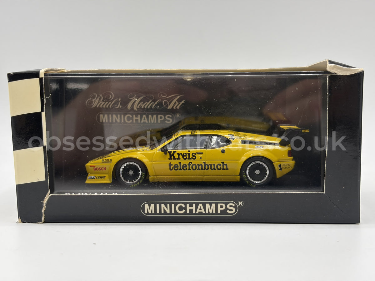1/43 1979 BMW M1 Procar - Manfred Winkelhock - Minichamps | Model Car