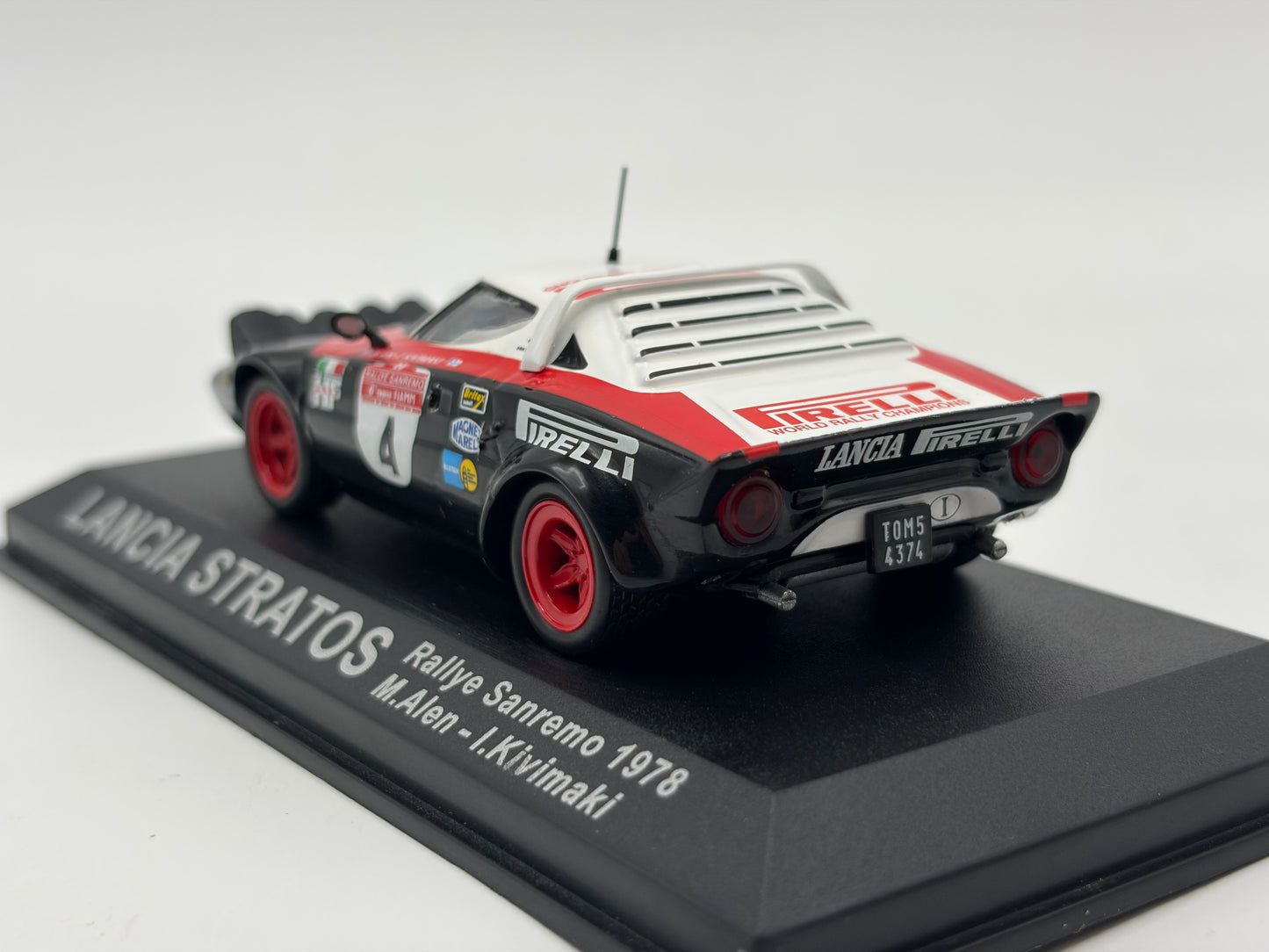 1/43 1978 Lancia Stratos - Sanremo Rally - Alen / Kivimaki | Model Rally Car