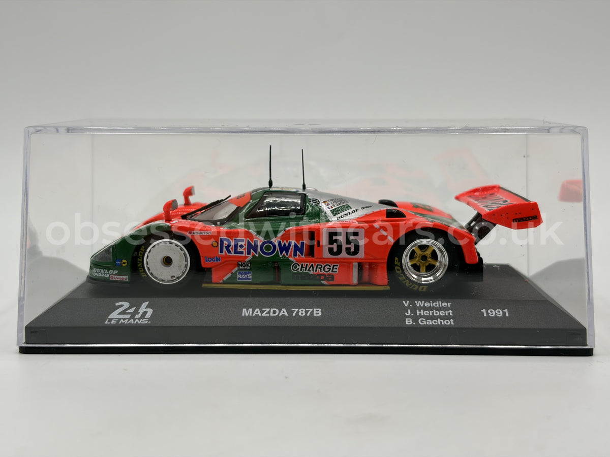 1/43 1991 Mazda 787B - Herbert / Weidler / Gachot | Model Le Mans Car
