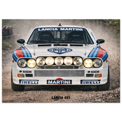 Lancia 037 Poster - Rally Legends Collection