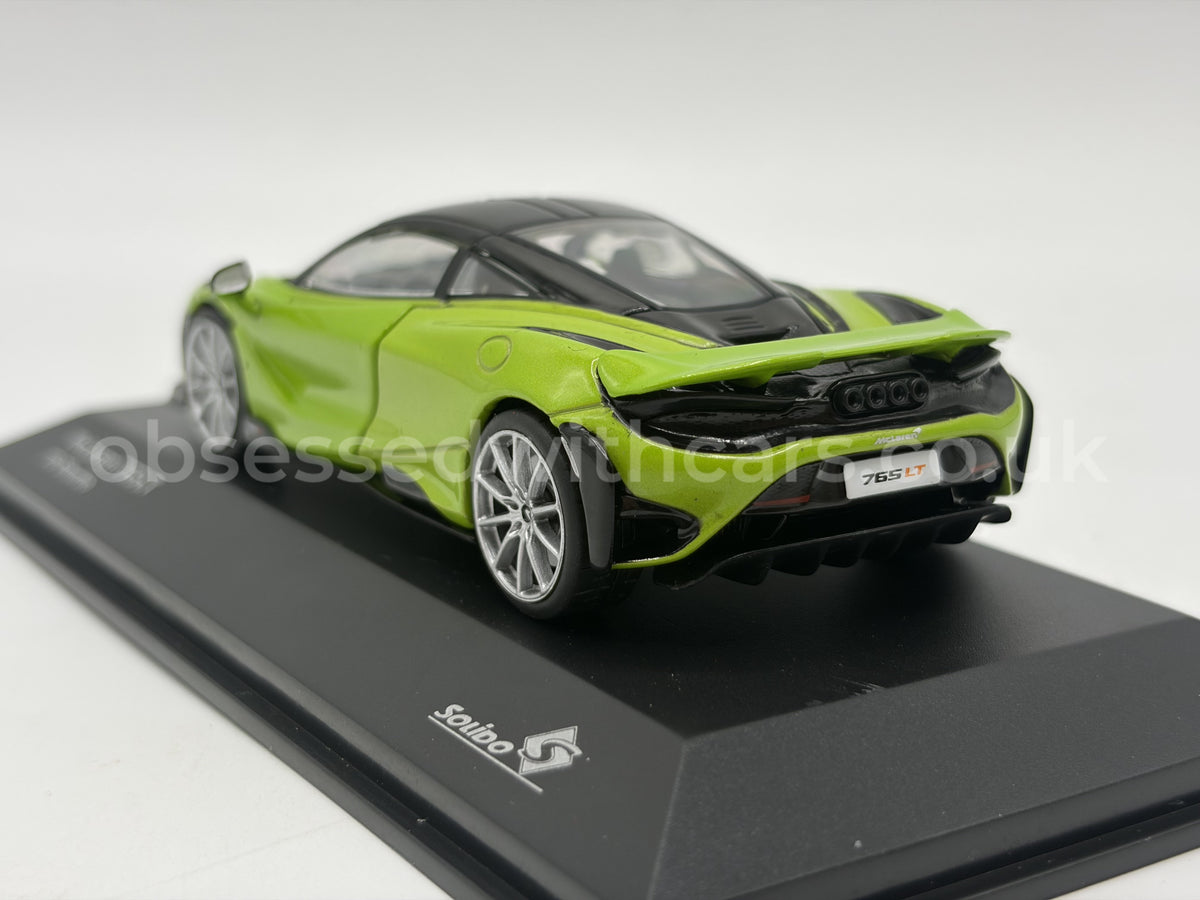 1/43 2020 McLaren 765 LT - Green Metallic - Solido | Model Car