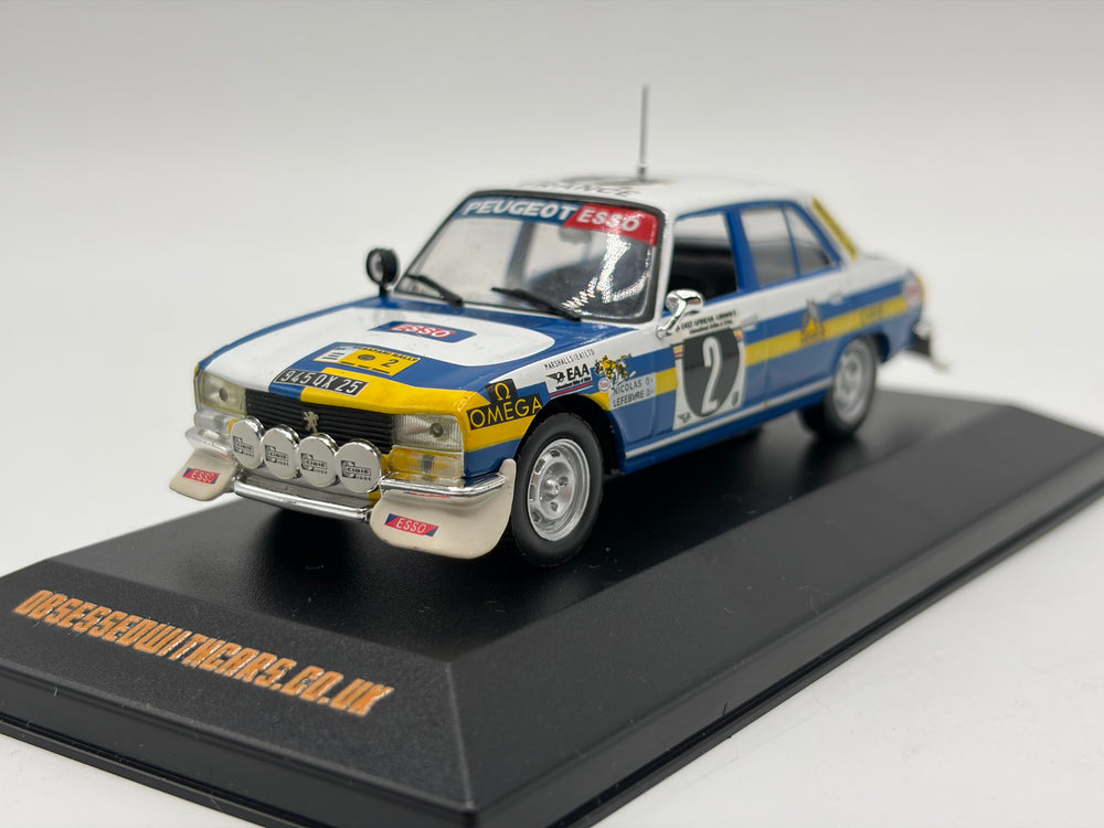 1/43 1976 Peugeot 504 - Safari Rally - Nicolas / Lefebvre | Model Rally Car