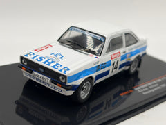 1/43 1981 Ford Escort MK2 RS1800 - Haspengouw Rally - Fisher / Frazer | Model Rally Car