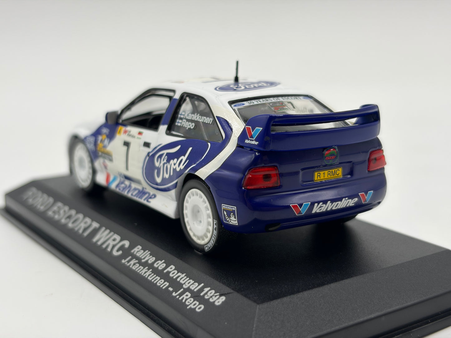 1/43 1998 Ford Escort WRC - Rallye de Portugal - Kankkunen / Repo | Model Rally Car