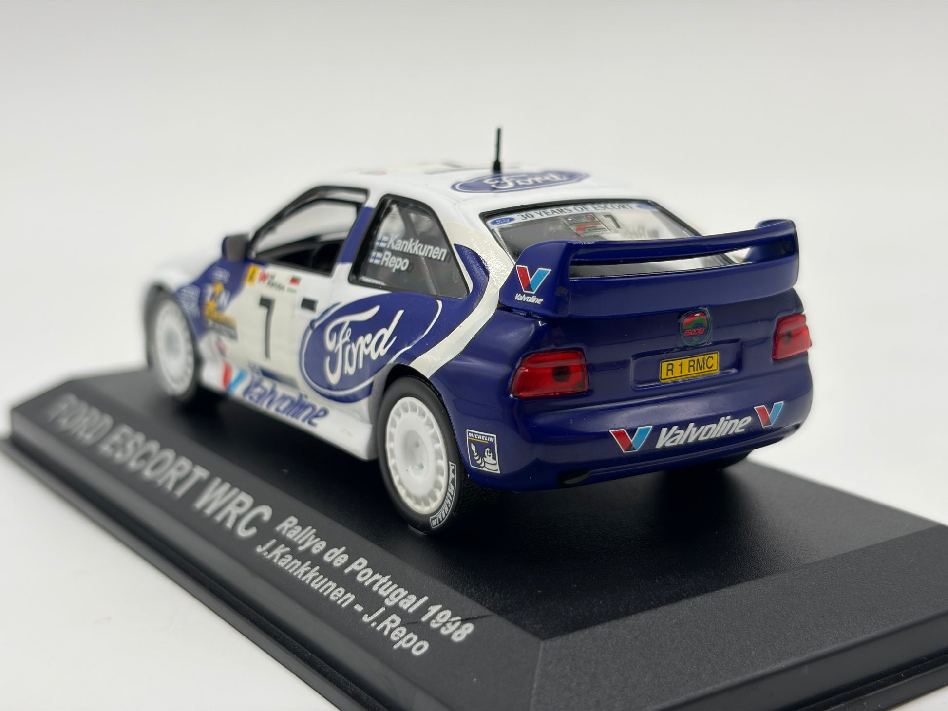 1/43 1998 Ford Escort WRC - Rallye de Portugal - Kankkunen / Repo | Model Rally Car