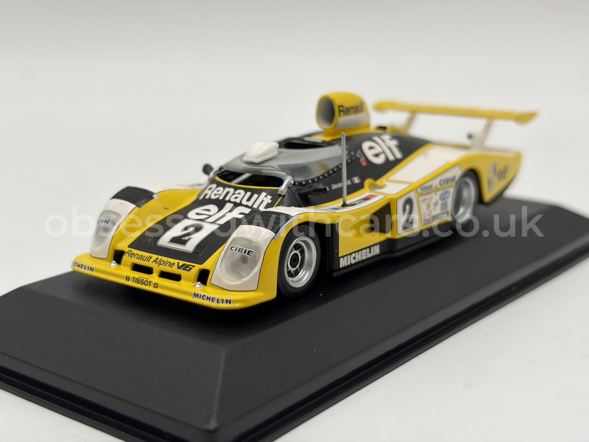 1/43 1978 Renault Alpine A442B - Pironi / Jaussaud - Minichamps | Model Le Mans Car