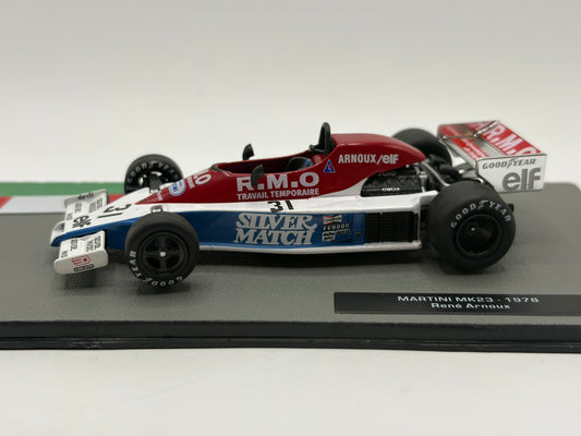 1/43 1978 Martini MK23 - Rene Arnoux | Model F1 Car