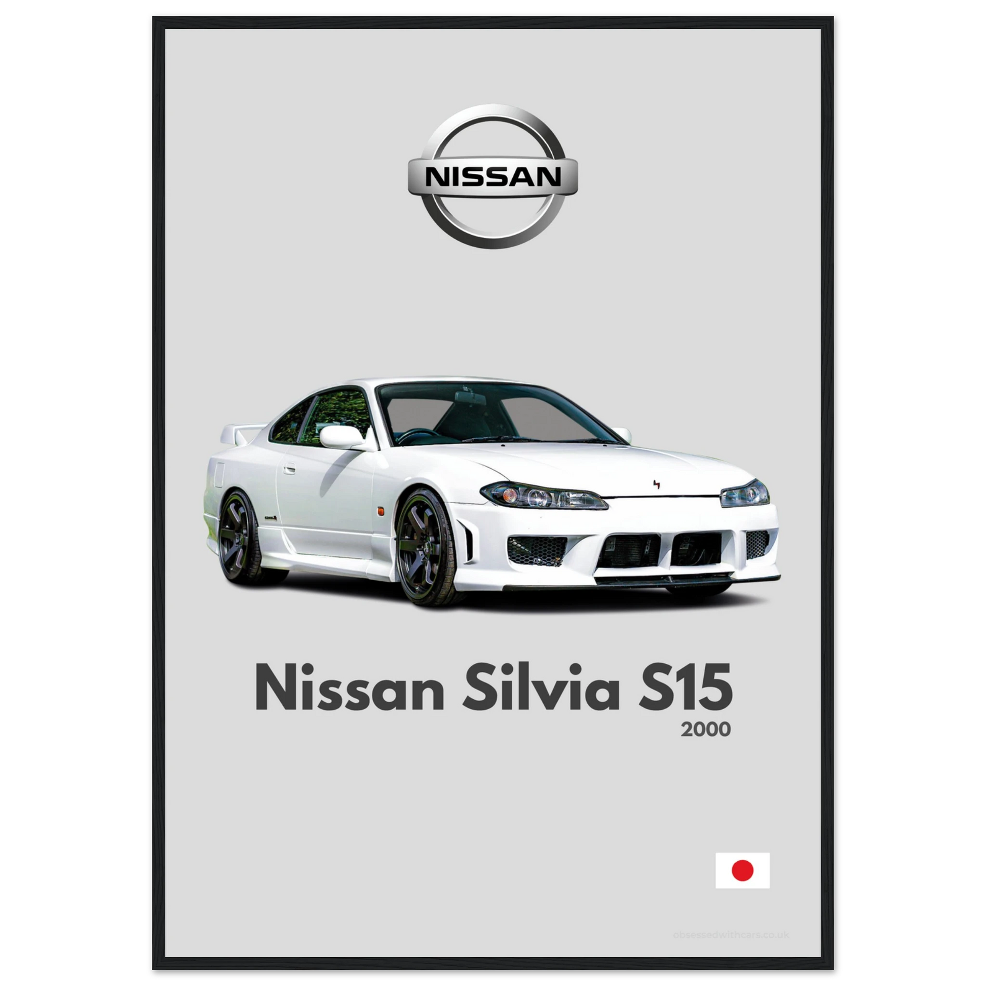 Nissan Silvia S15 Poster - Minimalist Collection