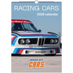 Racing Cars Calendar 2026 | A3 Car Calendar