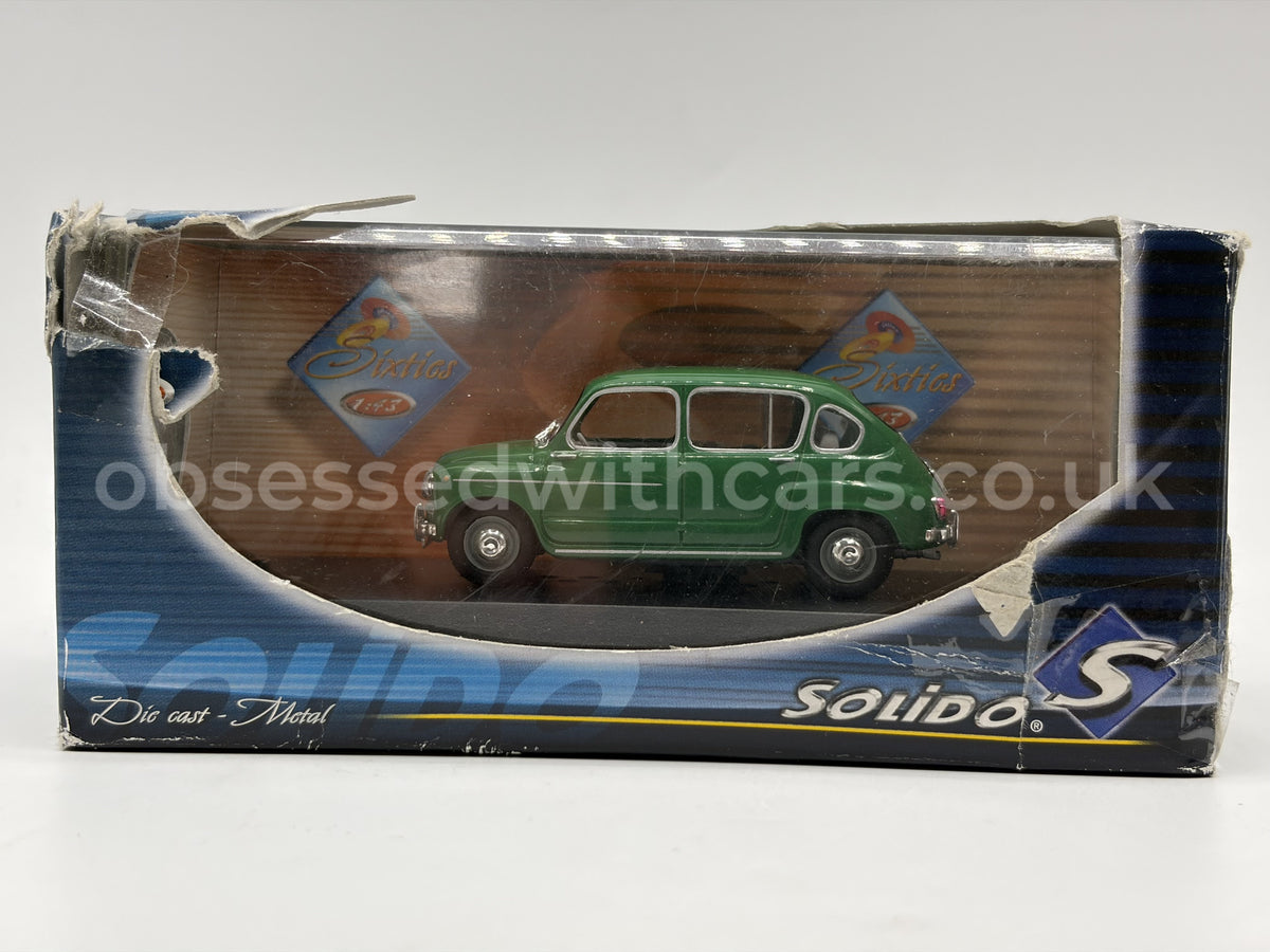 1/43 1964 SEAT 800 - Green - Solido | Model Car