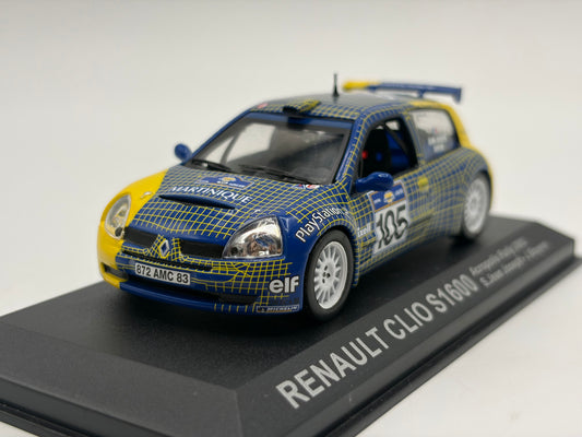 1/43 2003 Renault Clio S1600 - Acropolis Rally - Jean-Joseph / Boyere | Model Rally Car