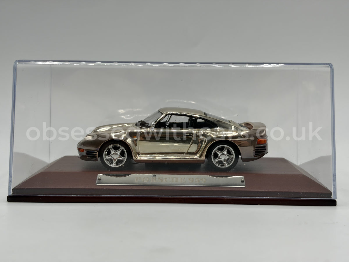 1/43 1987 Porsche 959 - Chrome | Model Car