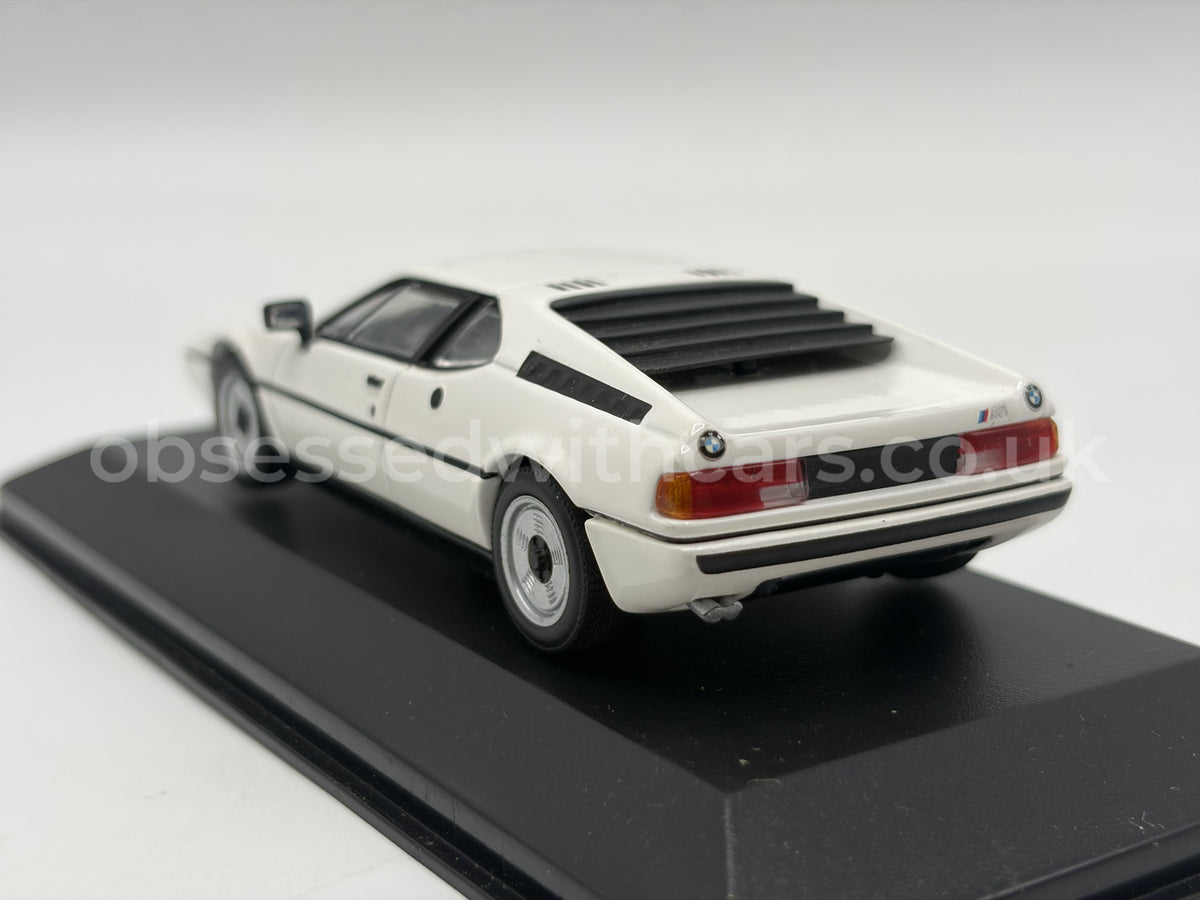 1/43 1978 BMW M1 Street - White - Minichamps | Model Car