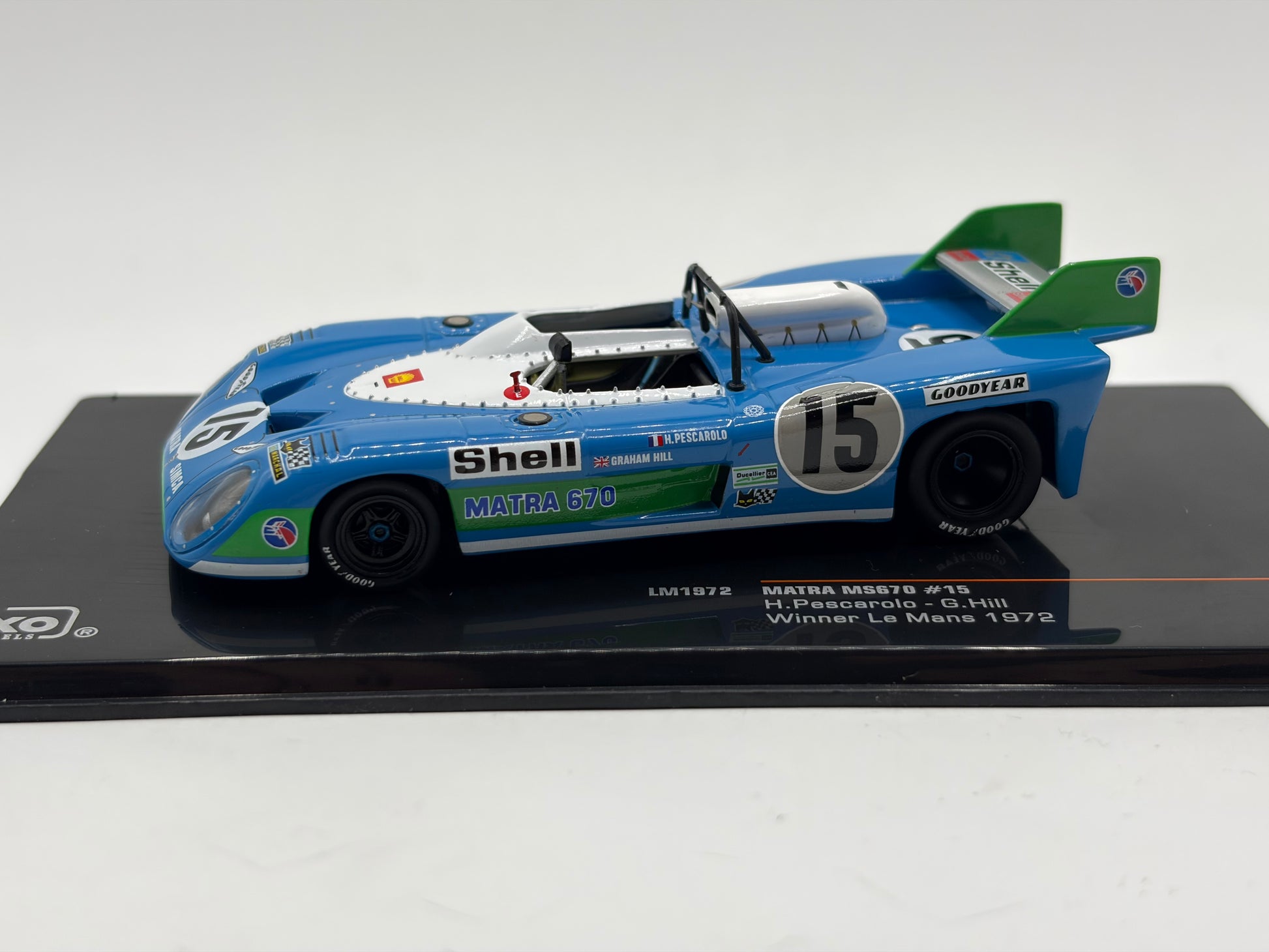 1/43 1972 Matra MS670 - Pescarolo / Hill - IXO | Model Le Mans Car