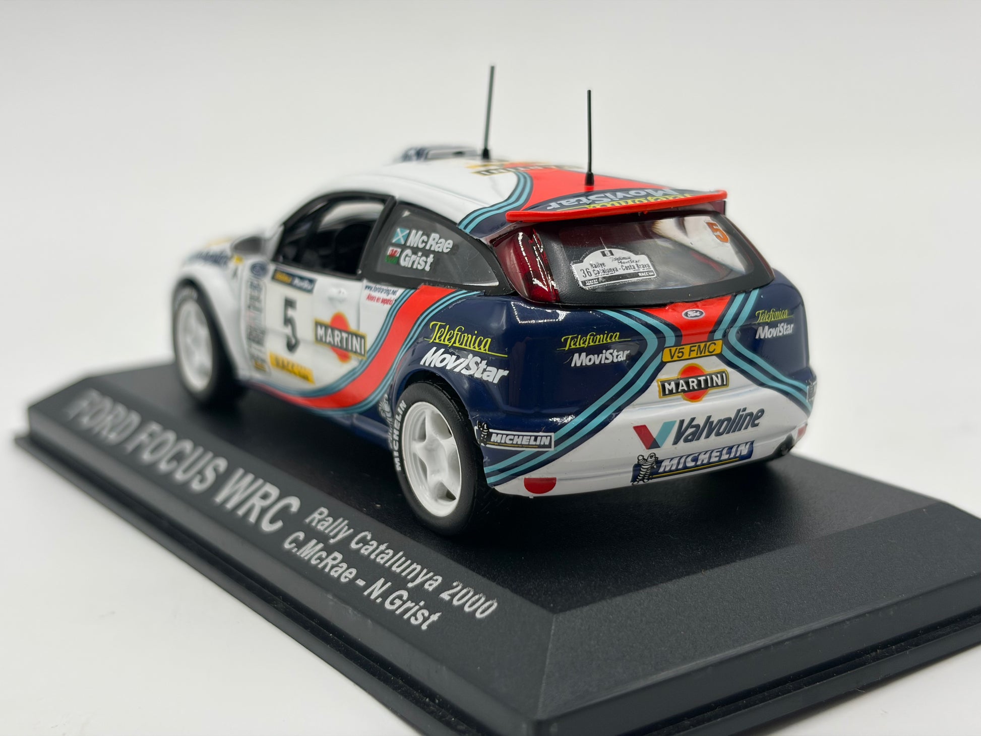 1/43 2000 Ford Focus WRC - Rally Catalunya - McRae / Grist | Model Rally Car