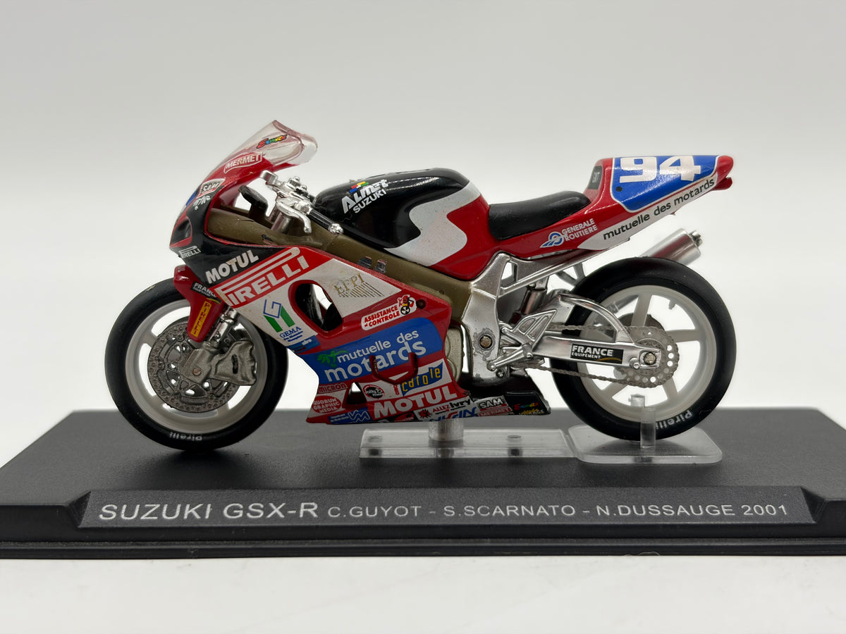 1/24 2001 Suzuki GSX-R - Guyot / Scarnato / Dussaunge | Champion Racing Bikes