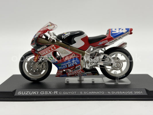 1/24 2001 Suzuki GSX-R - Guyot / Scarnato / Dussaunge | Champion Racing Bikes