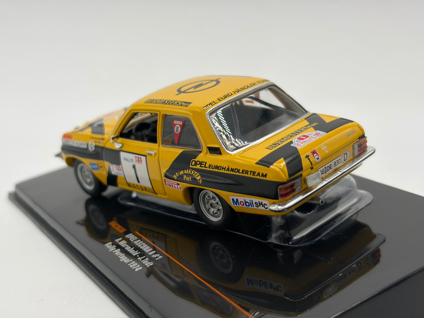 1/43 1974 Opel Ascona A - Rally Portugal - Warmbold / Todt | Model Rally Car