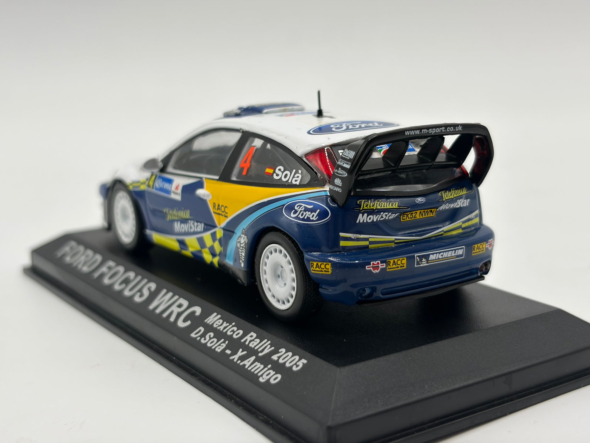 1/43 2005 Ford Focus WRC - Mexico Rally - Sola / Amigo | Model Rally Car