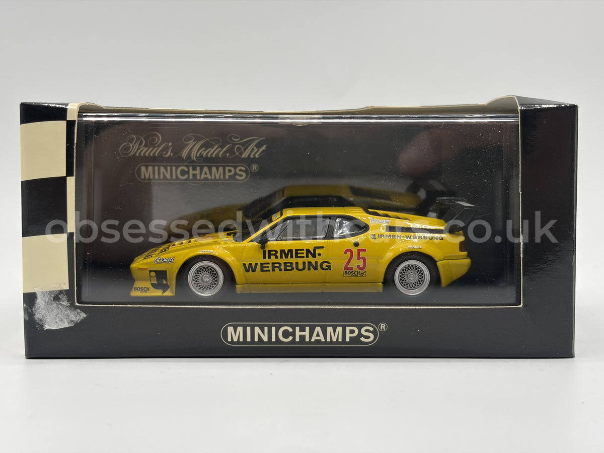 1/43 1980 BMW M1 - Manfred Winkelhock - DRM - Minichamps | Model Car
