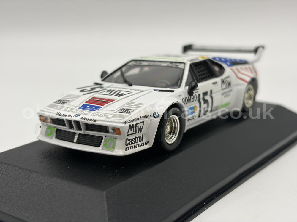 1/43 1985 BMW M1 - Doren / Birrane / Libert - Quartzo | Model Le Mans Car