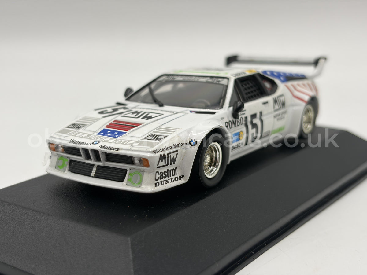 1/43 1985 BMW M1 - Doren / Birrane / Libert - Quartzo | Model Le Mans Car