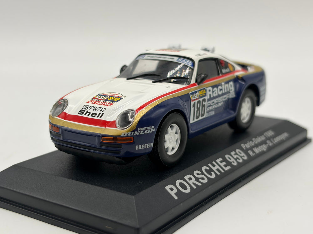 1/43 1986 Porsche 959 - Paris-Dakar - Metge / Lemoyne | Model Rally Car