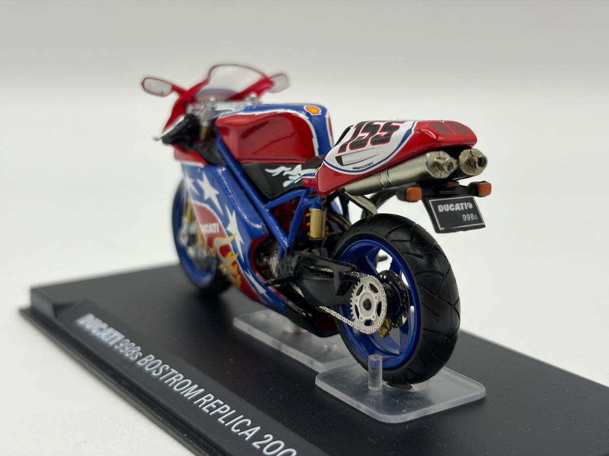 1/24 2002 Ducati 998S - Bostrom Replica | Racing Bike Model