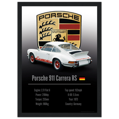 210 Porsche 911 Carrera  Poster - Accent Collection