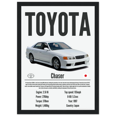 193 Toyota Chaser Poster - Precision Collection