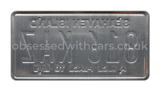 KAZ - The Truman Show - Truman's Ford Taurus | License Plate