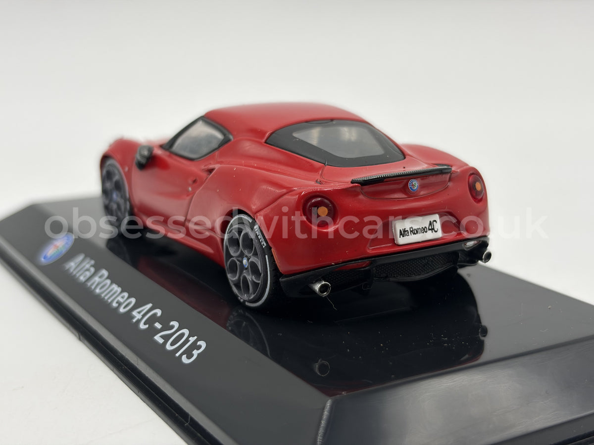 1/43 2013 Alfa Romeo 4C | Model Car | Supercar Collection