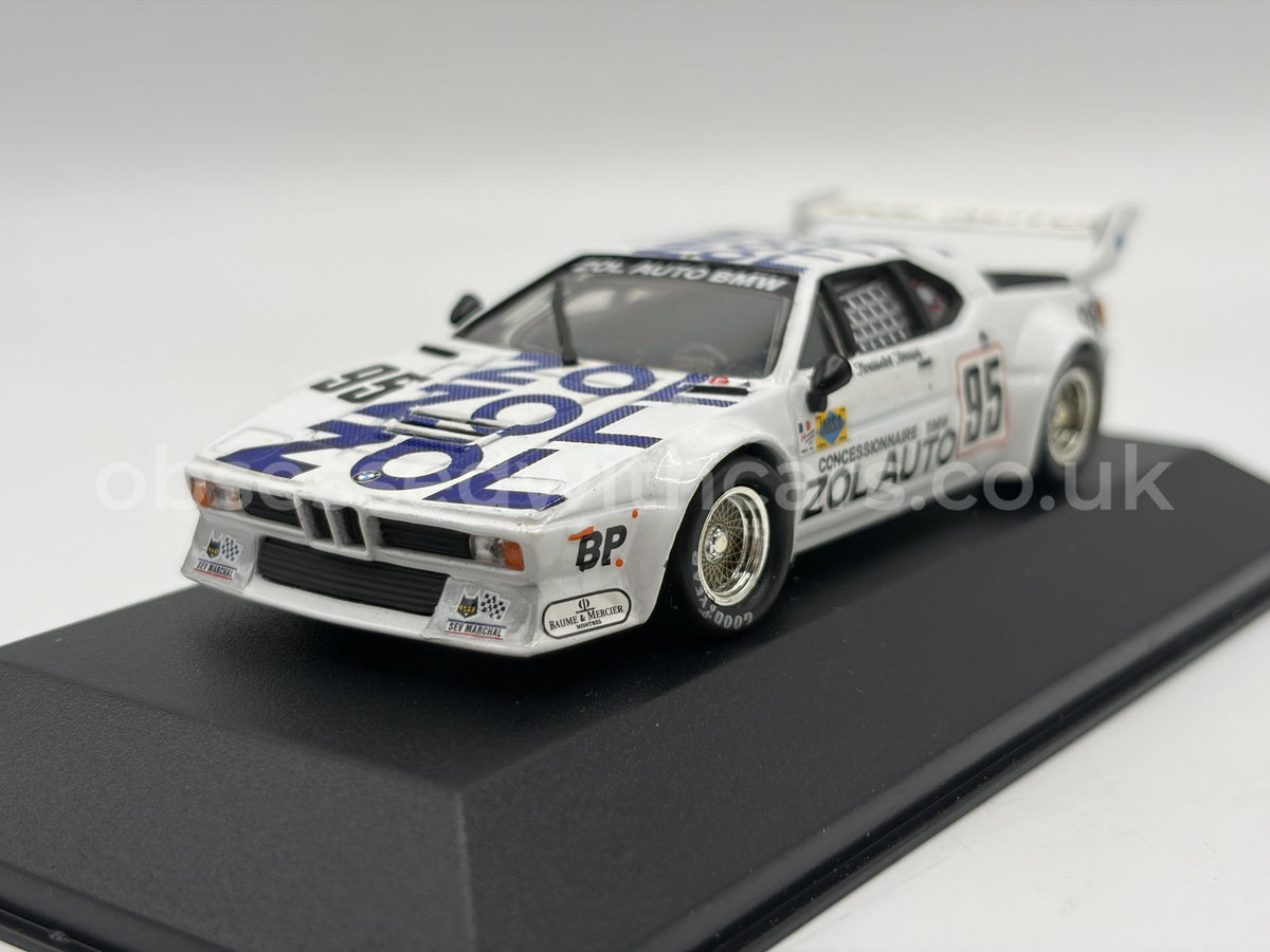 1/43 1980 BMW M1 - Servanin / Ferrier / Rousselot - Quartzo | Model Le Mans Car