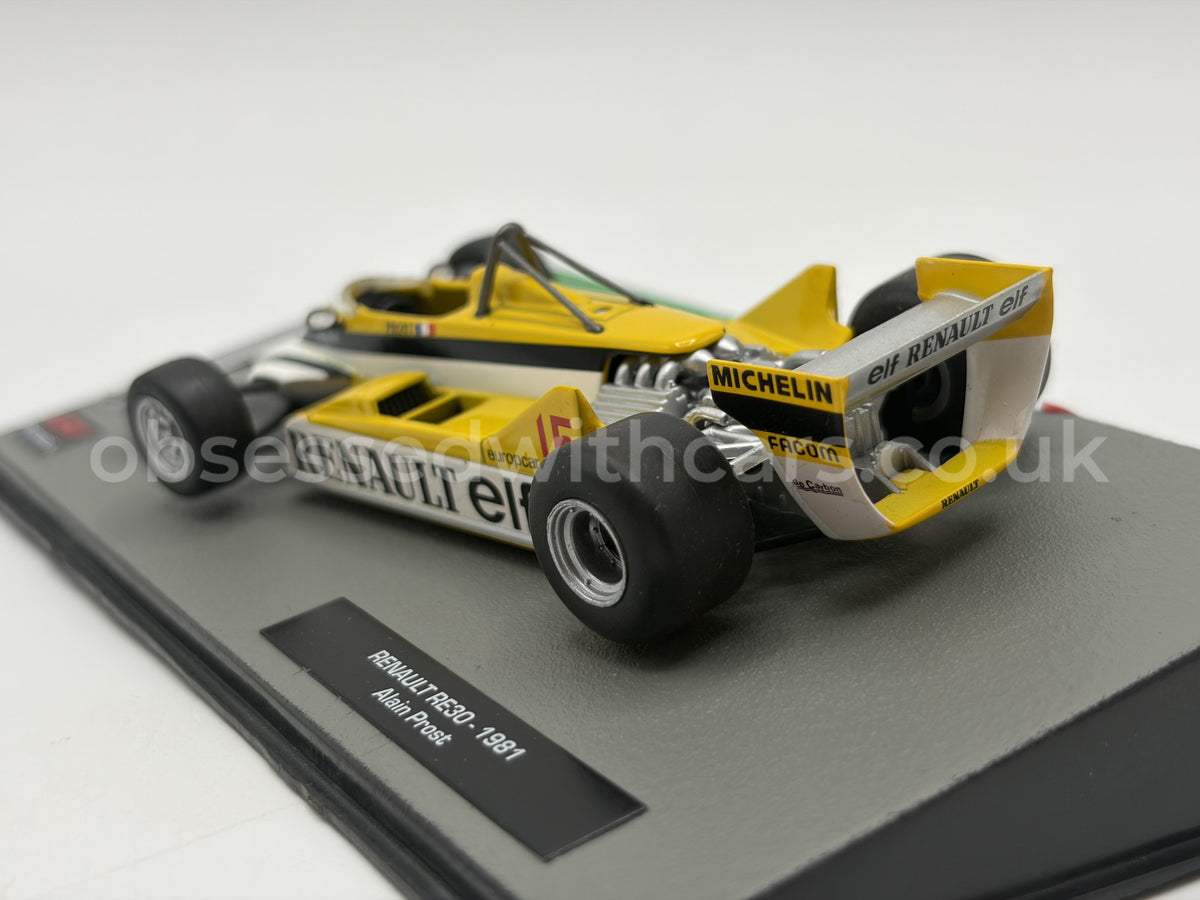1/43 1981 Renault RE30 - Alain Prost | Model F1 Car
