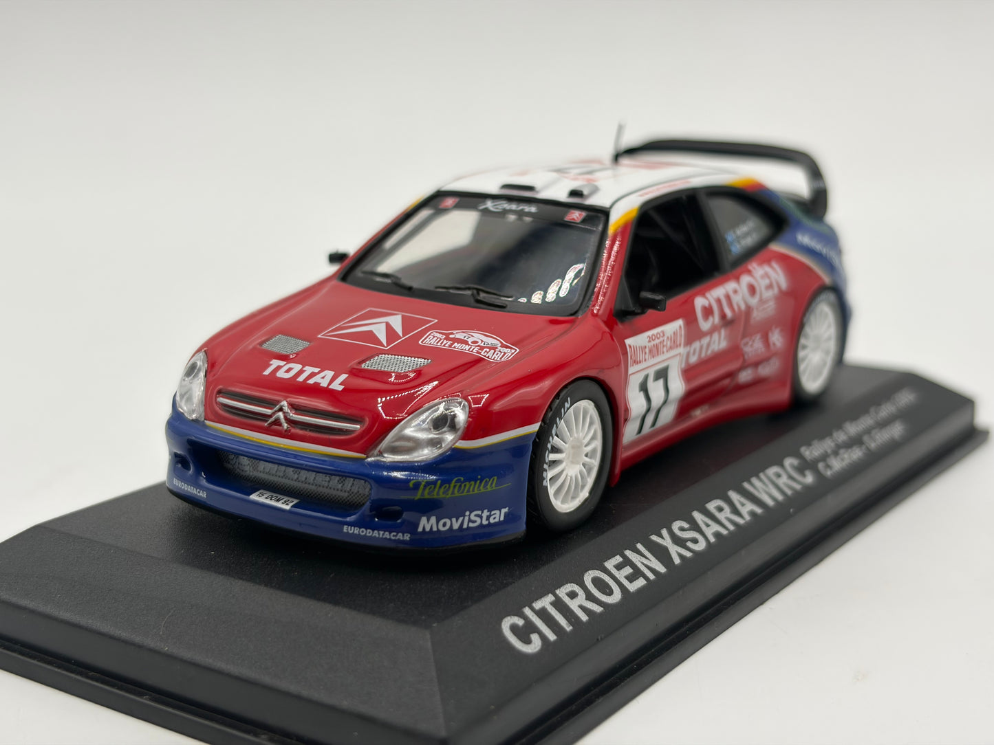 1/43 2003 Citroën Xsara WRC - Monte Carlo Rally - McRae / Ringer | Model Rally Car