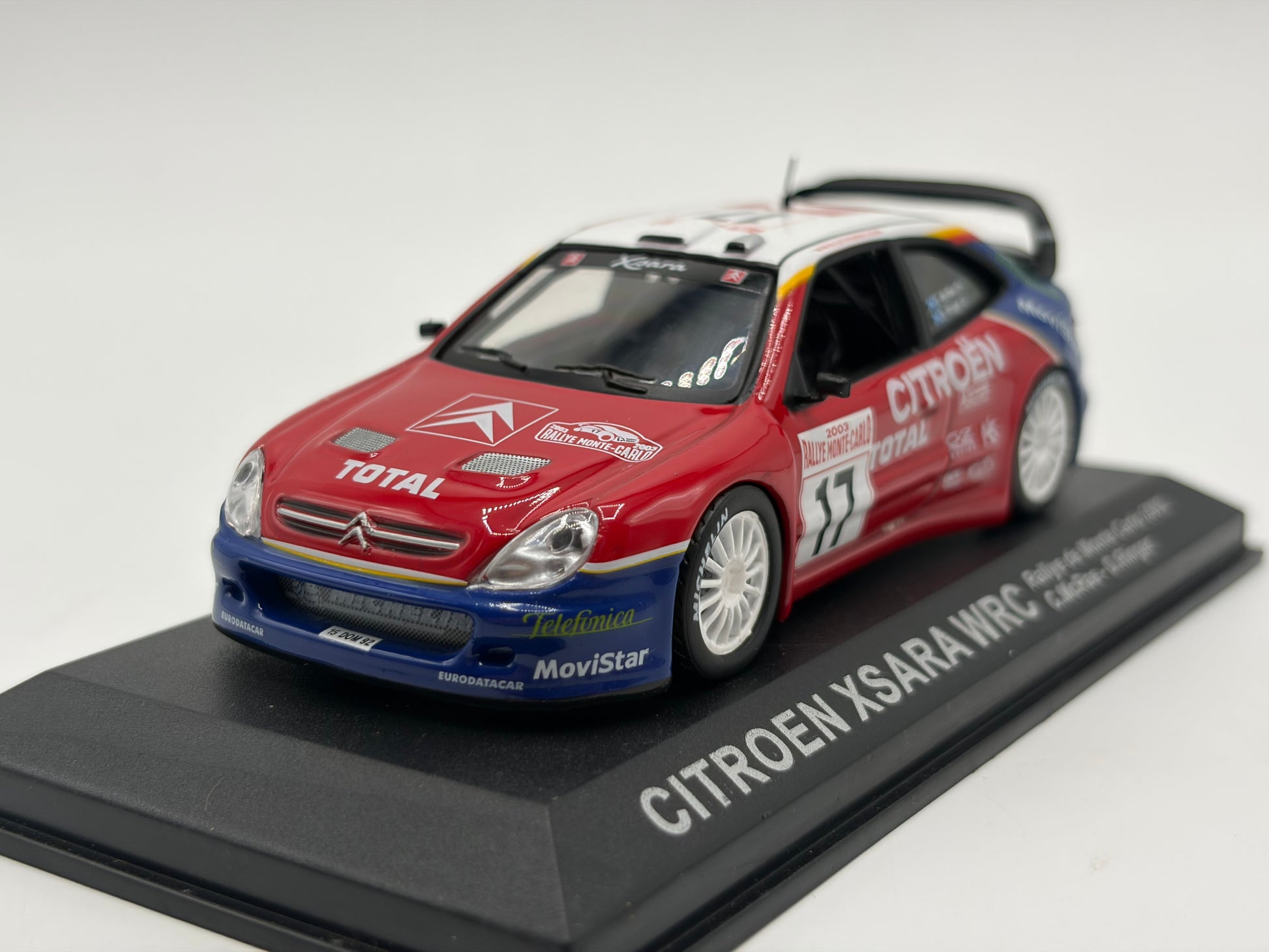 1/43 2003 Citroën Xsara WRC - Monte Carlo Rally - McRae / Ringer | Model Rally Car