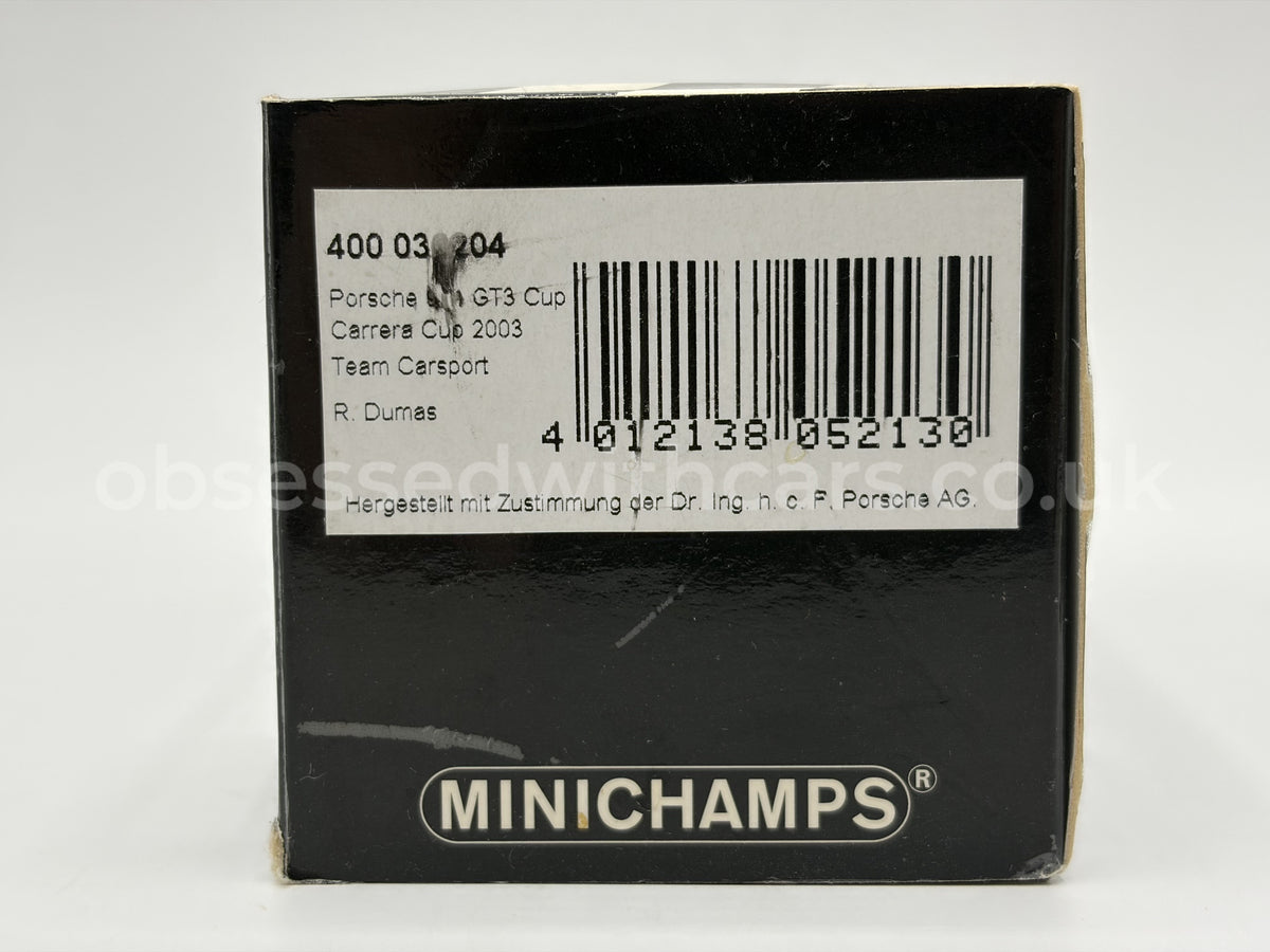 1/43 2003 Porsche 911 GT3 Cup - Carrera Cup - Dumas - Minichamps | Model Car