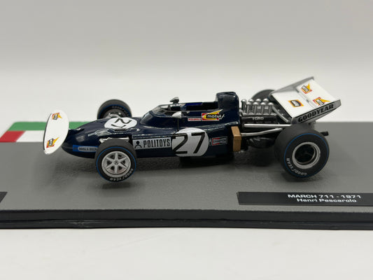 1/43 1971 March 711 - Henri Pescarolo | Model F1 Car