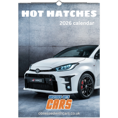 Hot Hatches Calendar 2026 | A3 Car Calendar