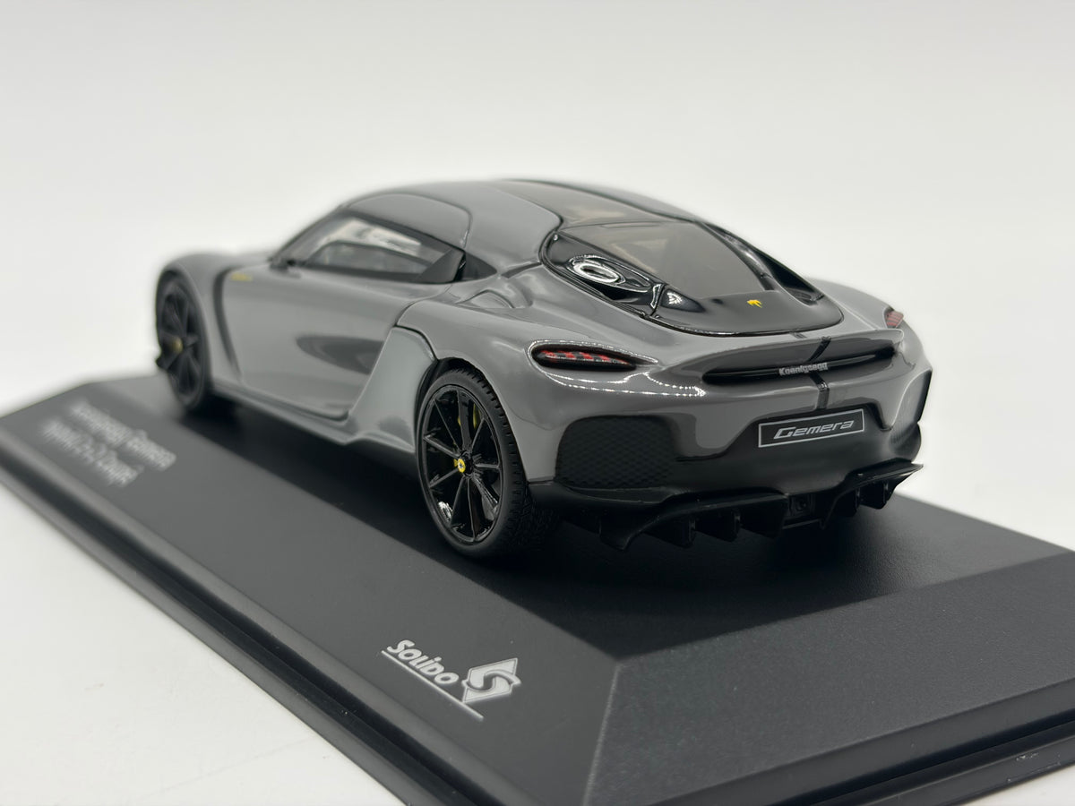 1/43 2021 Koenigsegg Gemera - Grey - Solido | Model Car