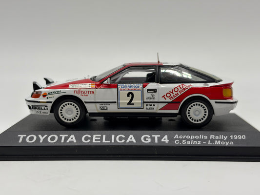 1/43 1990 Toyota Celica GT4 - Acropolis Rally - Sainz / Moya | Model Rally Car