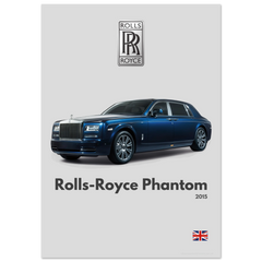 190 Rolls Royce Phantom Poster - Minimalist Collection