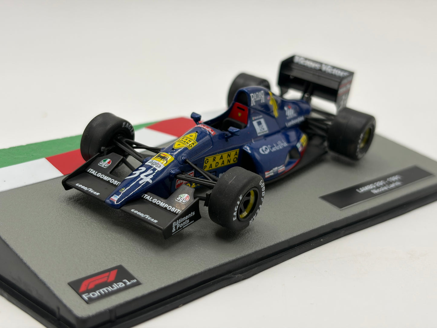 1/43 1991 Lambo 291 - Nicola Larini | Model F1 Car