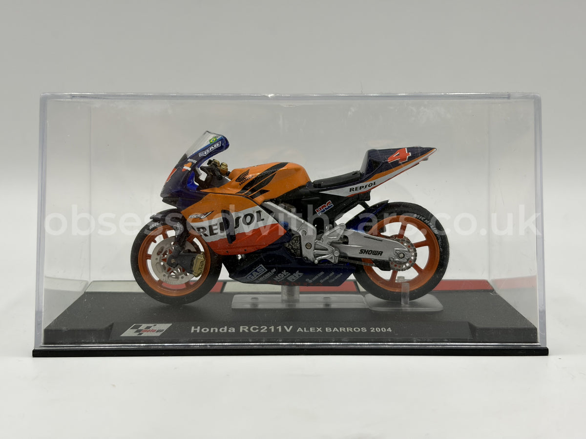1/24 2004 Honda RC211V - Alex Barros | Racing Bike Model