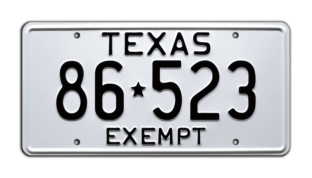 86 523 - Smokey & the Bandit - Sherrif Buford T. Justice's Pontiac LeMans | License Plate