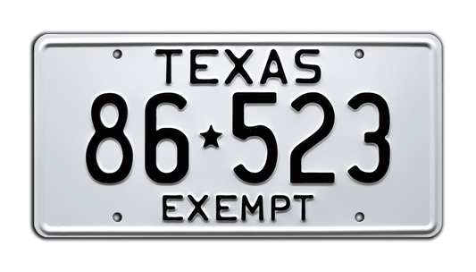 86 523 - Smokey & the Bandit - Sherrif Buford T. Justice's Pontiac LeMans | License Plate