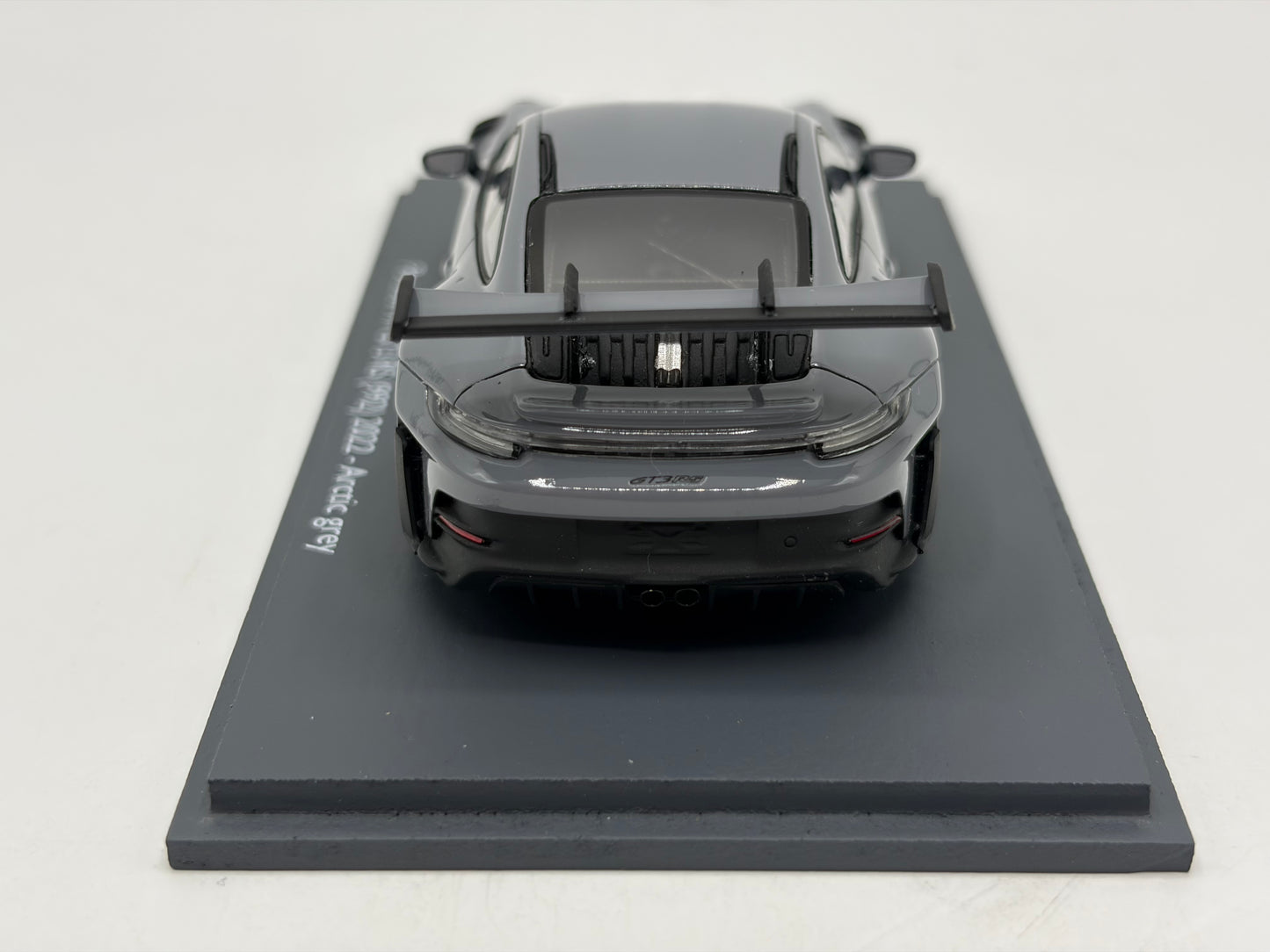 1/43 2022 Porsche 911 GT3 RS (992) - Arctic Grey - Schuco | Model Car