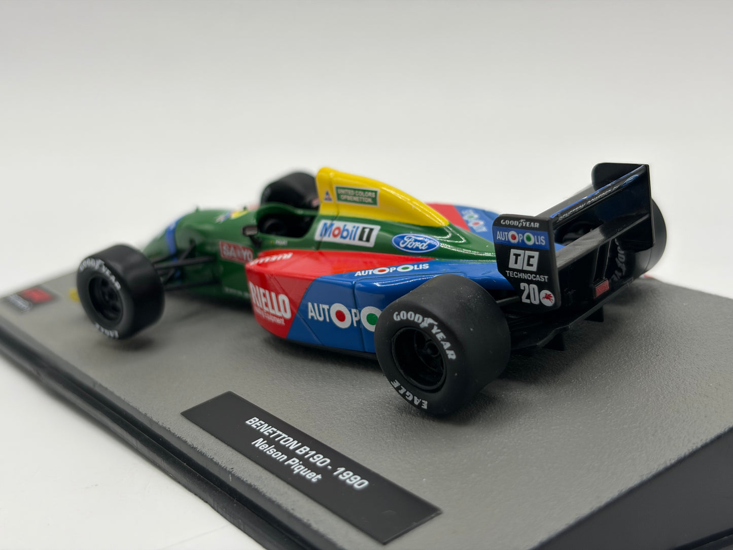 1/43 1990 Benetton B190 - Nelson Piquet | Model F1 Car