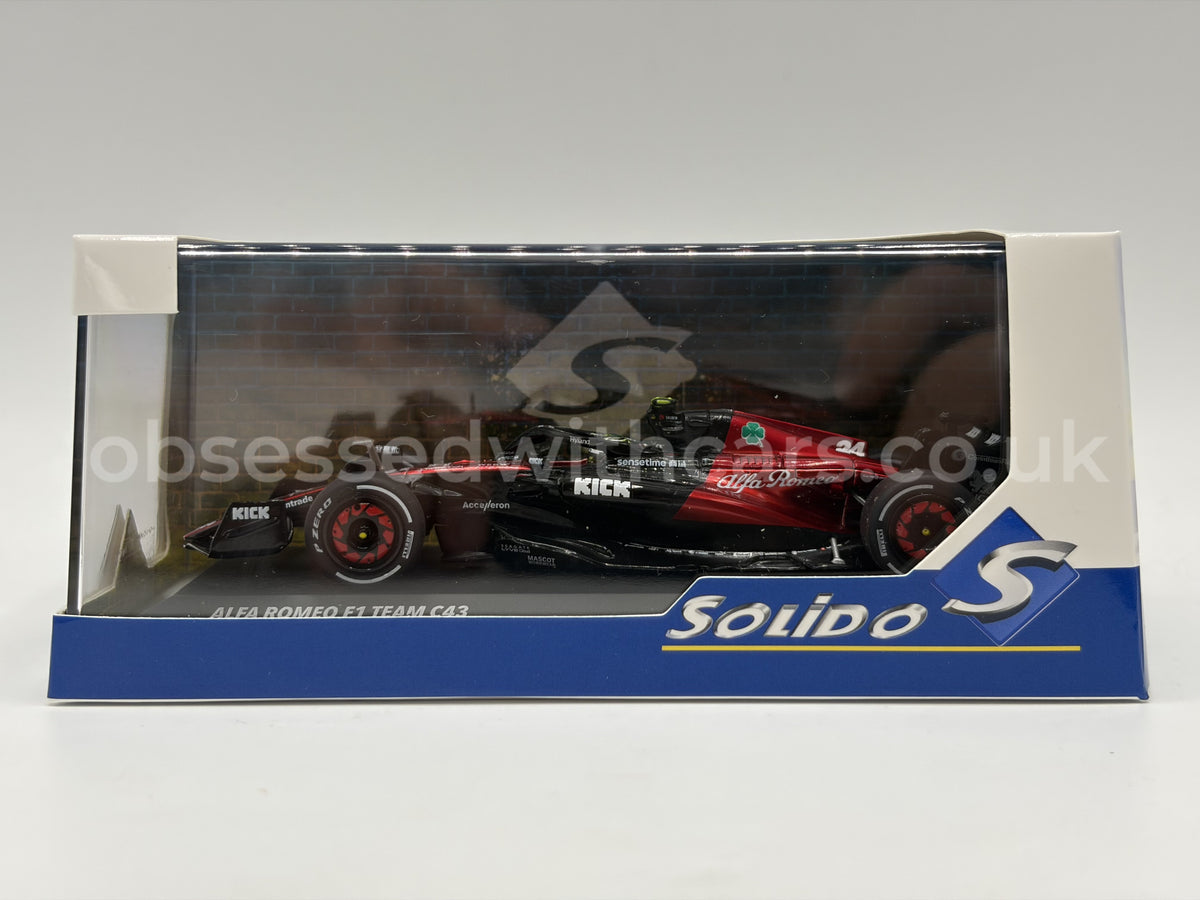1/43 2023 Alfa Romeo C43 - Zhou Guanyu - Spanish GP | Model F1 Car