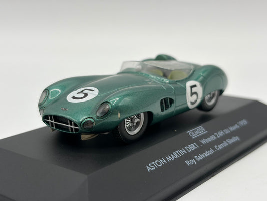 1/43 1959 Aston Martin DBR1 - Salvadori / Shelby - Quartzo | Model Le Mans Car